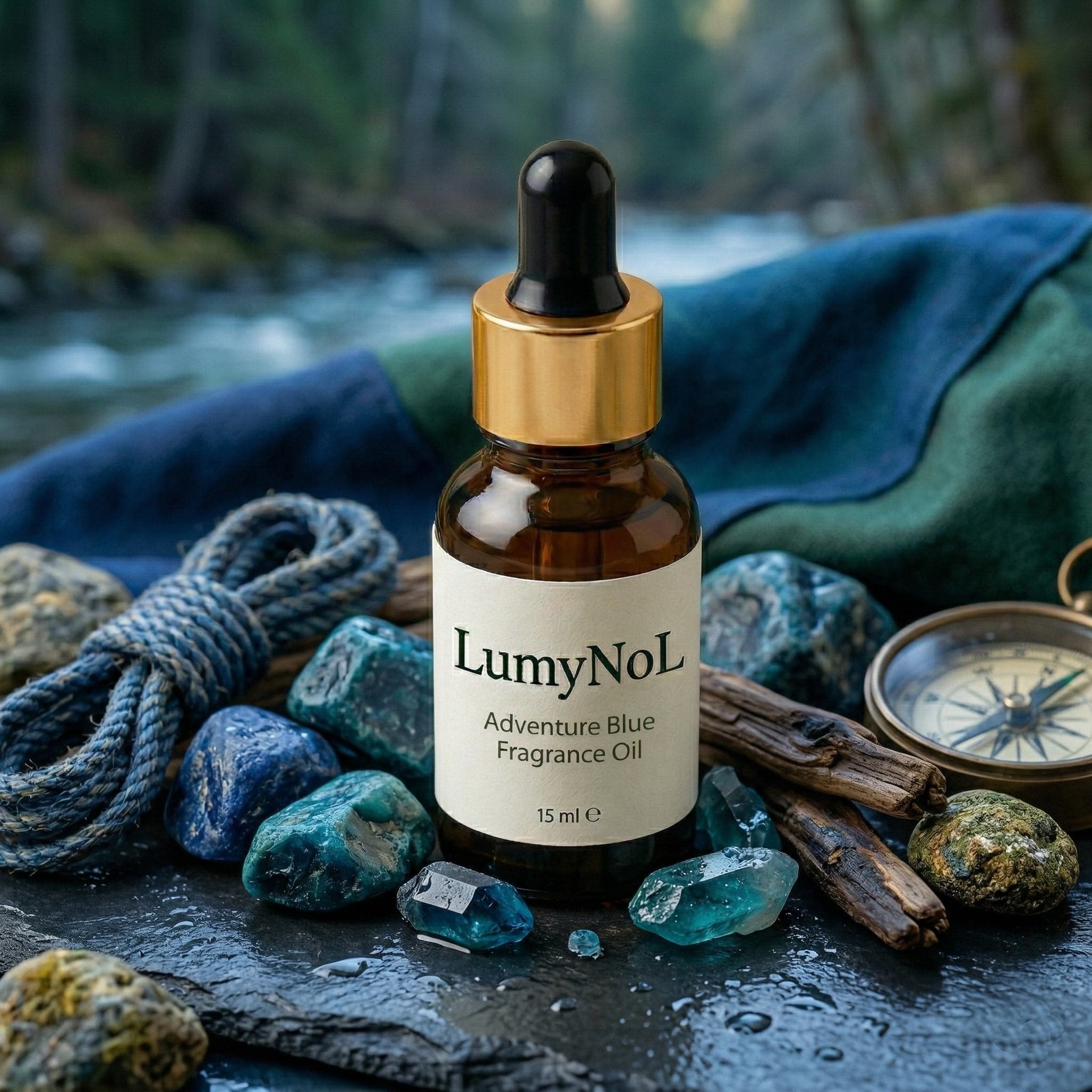 LumyNoL Fragrance Oil - Adventure Blue | Aroma Oil for Home Fragrance | Best for Aromatherapy | Helps in Meditation |Used in Diffusers, Candles, Air Fresheners, Soaps,IFRA Certified
